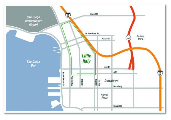 Little Italy map